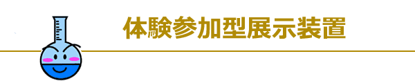 体験参加型展示装置